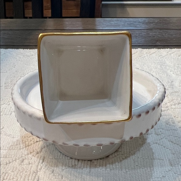 1961-74 Chrysanthemum Abbeydale Duffield Derbyshire Bone China Mini Vase England - Picture 7 of 16